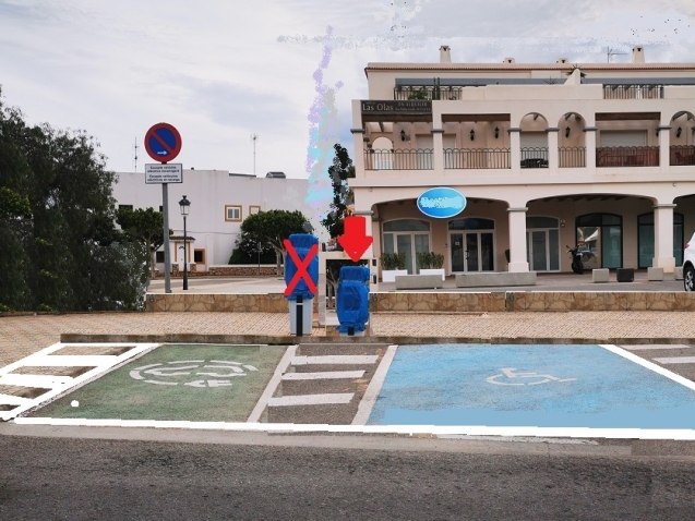 puntos de recarga accesibles